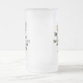 Bier ist Beweis (Franklin) Mattglas Bierglas (Mittel)