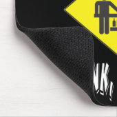 Bier ist billiger als Gas Mousepad (Ecke)