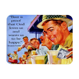 "Bier ist der Beweis Gottes Lieben Uns" Magnet