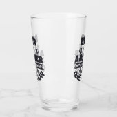 Bier ist die Antwort Glas (Links)