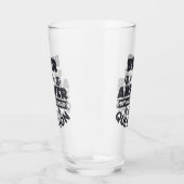 Bier ist die Antwort Glas (Rechts)