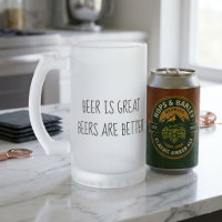 Bier ist Große Biere sind besser Funny