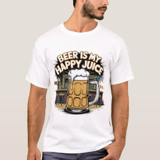 Bier ist mein glücklicher Saft T-Shirt