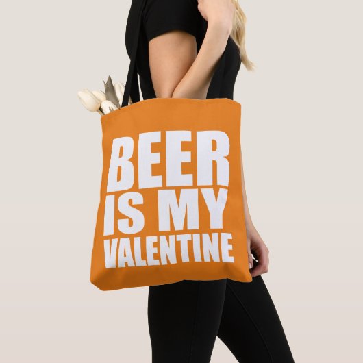 Bier ist mein Valentine Tasche (Von Nahem)