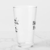 Bier ist Proof Fun Ben Franklin Quote Glas (Links)