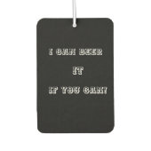 Bier it autolufterfrischer (Vorderseite)