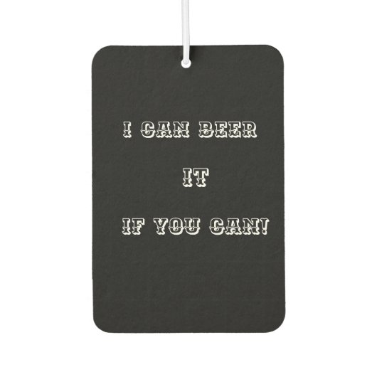 Bier it autolufterfrischer (Vorderseite)