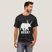 Bier? Jagdhemd Vatertag T-Shirt (Vorne ganz)