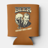 Bier: Jeder braucht einen Hobby Dosenkühler (Rückseite)