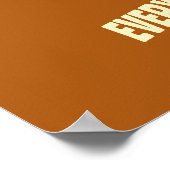 Bier: Jeder braucht einen Hobby Poster (Ecke)