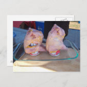 Bier kann Fasant Postkarte (Vorne/Hinten)