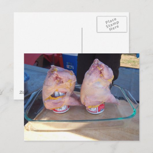 Bier kann Fasant Postkarte (Vorne/Hinten)