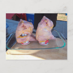 Bier kann Fasant Postkarte