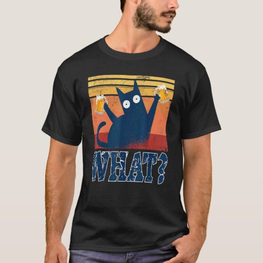 Bier Katze Was Katze Tops Sommer Kleider Pyjamas (Vorderseite)