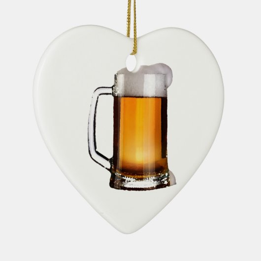 Bier Keramik Ornament (Rechts)