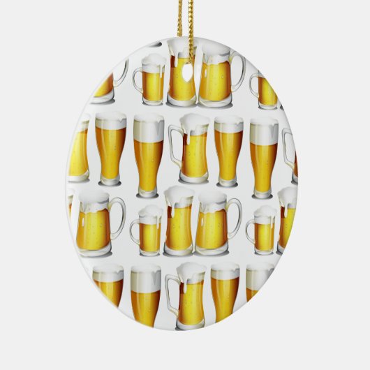 Bier Keramik Ornament (Rechts)