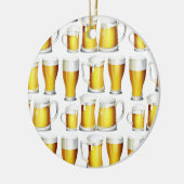 Bier Keramik Ornament (Links)