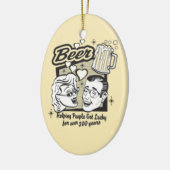 Bier Keramikornament (Links)