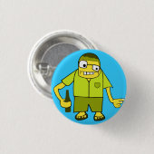 Bier-Kind Button (Vorne & Hinten)