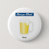 Bier-Knopf Button (Vorderseite)