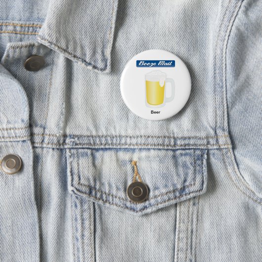 Bier-Knopf Button (Beispiel)