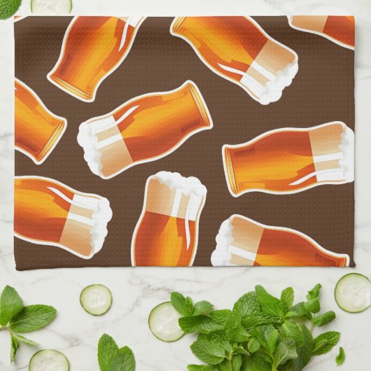 Bier Küchentuch (Gefaltet)