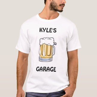Bier, KYLE, GARAGE - besonders angefertigt T-Shirt