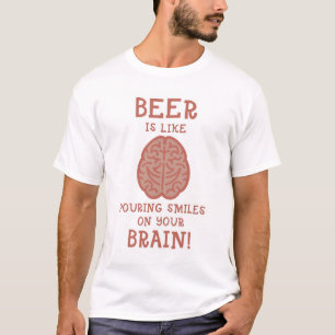 Bier-Lächeln T-Shirt