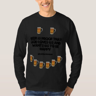 Bier-Lächeln T-Shirt