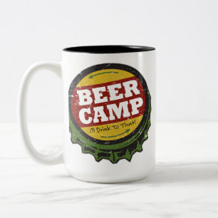 Bier-Lager-Tasse Zweifarbige Tasse