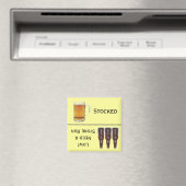 Bier lagern oder lagern Alkohol-Erinnerung ausführ Magnet (In Situ (Geschirrspüler))