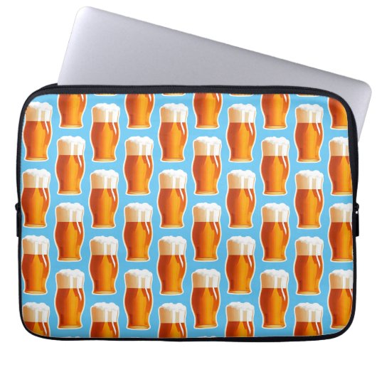 Bier Laptopschutzhülle (Vorderseite)