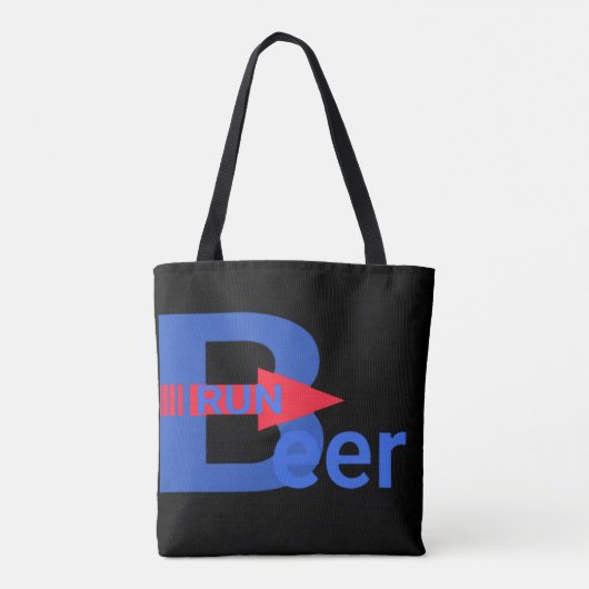 Bier-Lauf Tasche (Rückseite)