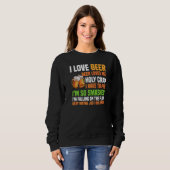 Bier-Lieben Sweatshirt (Vorne ganz)