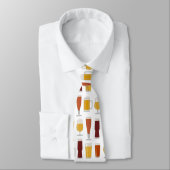 Bier-Liebhaber-Druck Krawatte (Gebunden)
