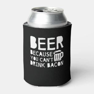 Bier-Liebhaber weil Sie schräger Getränk-Speck Dosenkühler