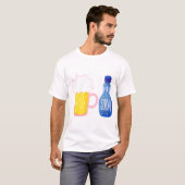 Bier, Limonade, Bilder trinken T-Shirt (Vorne ganz)