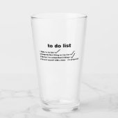 Bier-Liste Glas (Vorderseite)