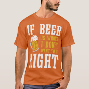 Bier Lover Brauerei Drinker Funny Drink Alkohol T-Shirt