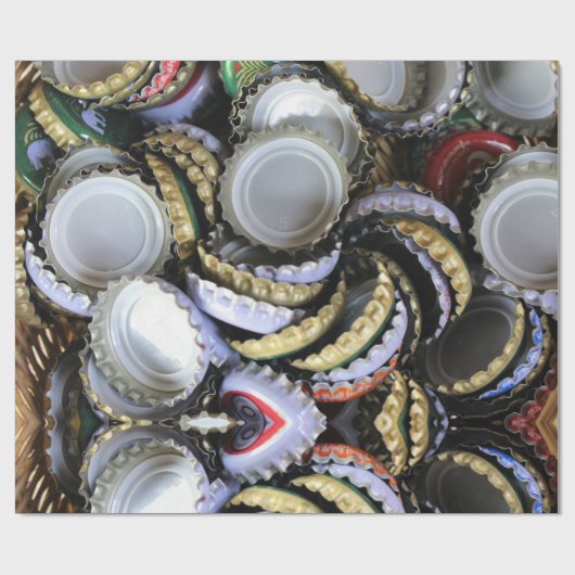 Bier Lover Cool und trendy Geschenkpapier (Flach)