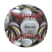 Bier Lover Cool und Trendy I Liebe Beer Baseball (Rückseite)
