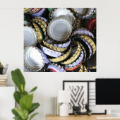 Bier Lover Cool und Trendy I Liebe Beer Poster (Heimbüro)