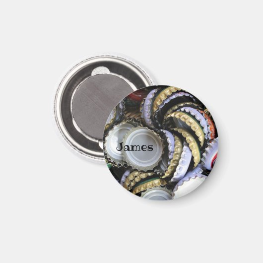 Bier Lover Cool und trendy Magnet (Vorderseite/Rückseite)