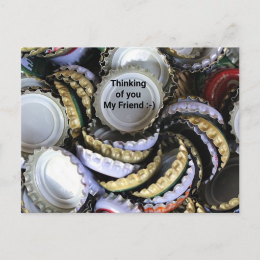 Bier Lover Cool und trendy Postkarte (Vorderseite)