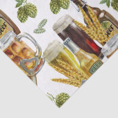 Bier Lover Wasserfarbmuster Seidenpapier (Detail)