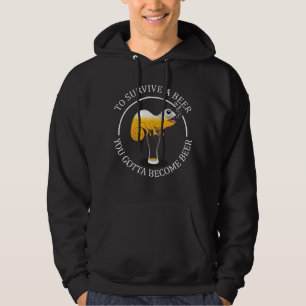 Bier Lover's Funny Zitat - Bier Hoodie