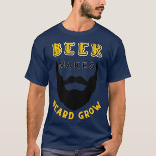Bier macht Bart Grow Classic TShirt