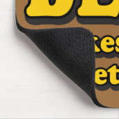 Bier macht es besser - Funny Beer Lovers Slogan Mousepad (Ecke)