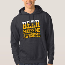 Bier macht mich großartig