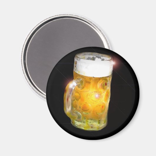 Bier Magnet (Vorderseite/Rückseite)